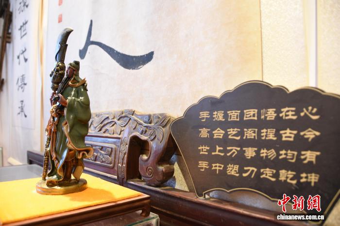 河南新乡:百年非遗面塑迎新年