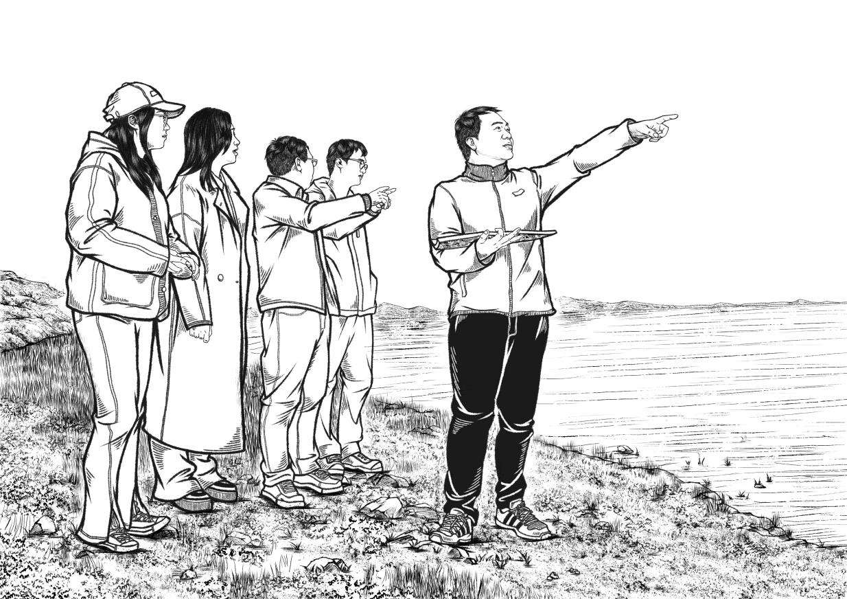 中国地质大学（武汉）师生创作《石首生态修复记》呈现美丽之变