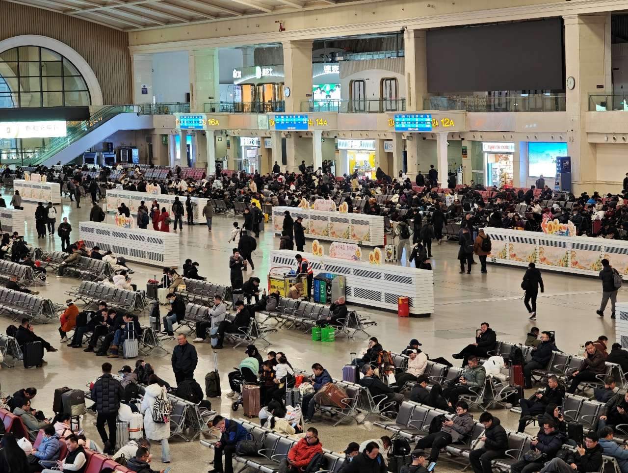 2026年春运，武铁预计发送旅客2622万人次