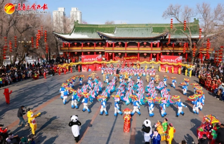 过年人潮已刷屏！新疆各地新年活动扎堆 满城都是人人人