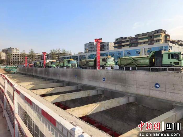 成都3条在建轨道交通线路刷新“进度条”