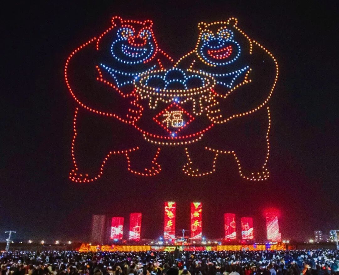 最强的“科技与狠活”!最美的元宵绚烂夜!