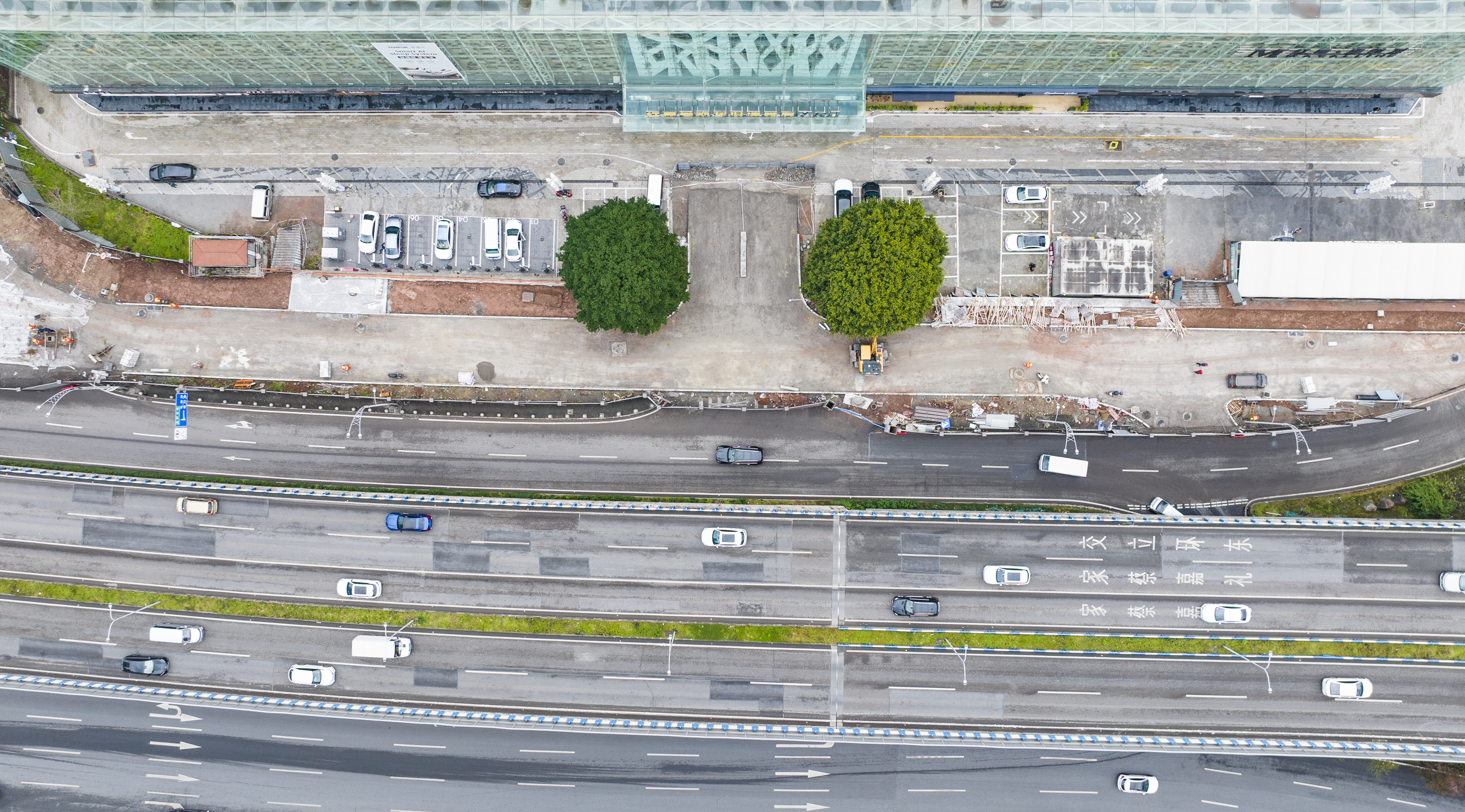 重庆两江新区：进度45% 三纵线柏树堡立交至北环立交改造项目加速施工