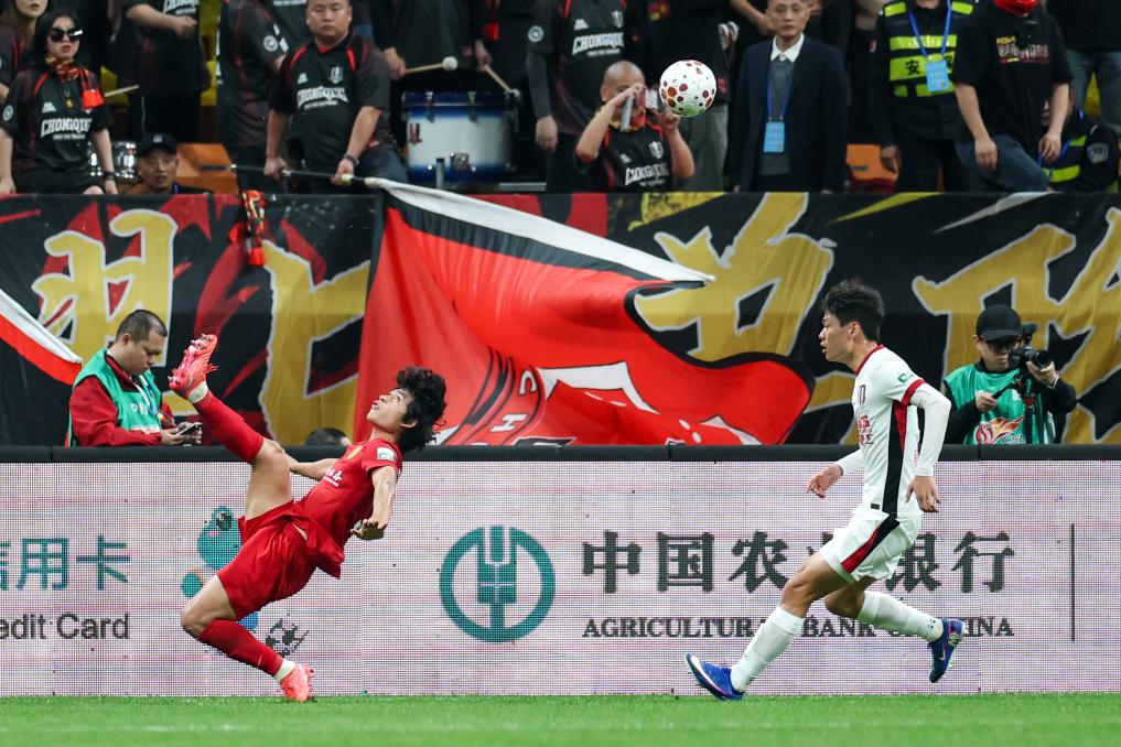 中超联赛:重庆铜梁龙平成都蓉城 中超联赛:重庆铜梁龙平成都蓉城