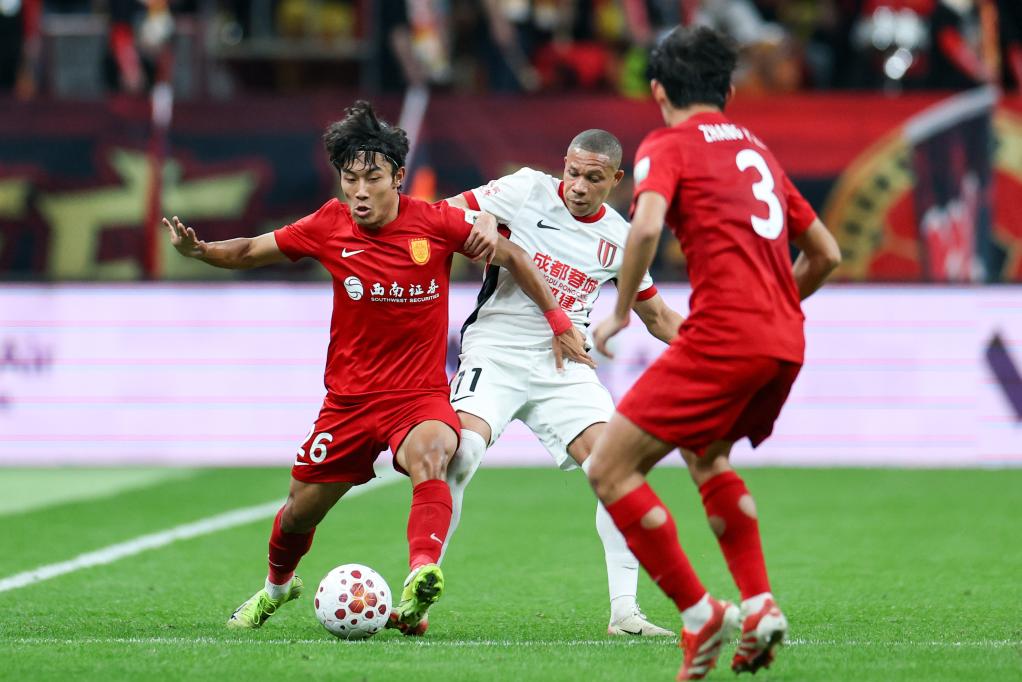 中超联赛:重庆铜梁龙平成都蓉城 中超联赛:重庆铜梁龙平成都蓉城