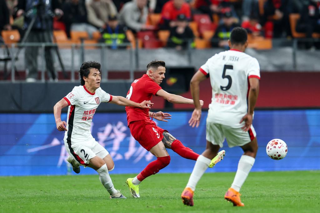 中超联赛:重庆铜梁龙平成都蓉城 中超联赛:重庆铜梁龙平成都蓉城