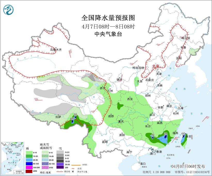 江淮江汉等地将有较强降水和强对流天气 北方及西南地区仍有大风