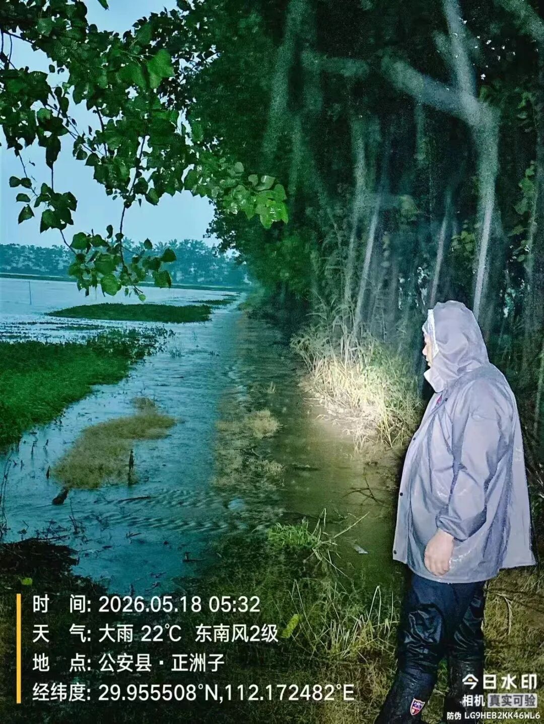 暴雨中逆行!最动人的那一抹红