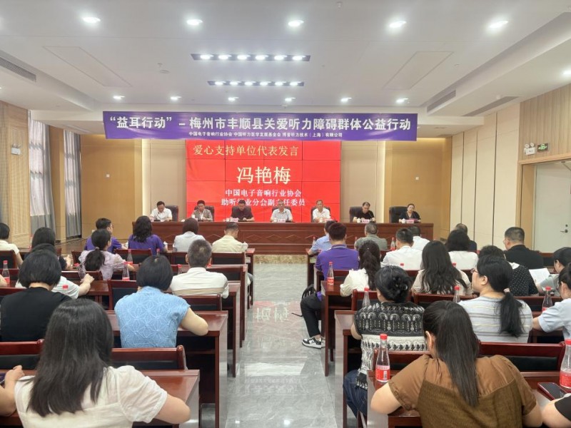 听见乡音 拥抱美好 “益耳行动”广东梅州丰顺县关爱听力障碍群体公益行动举行