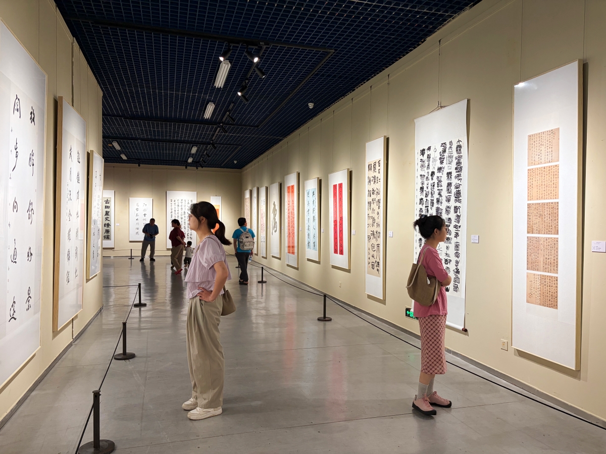 “初心如磐——福建省庆祝中国共产党成立105周年书法作品展”在榕开展