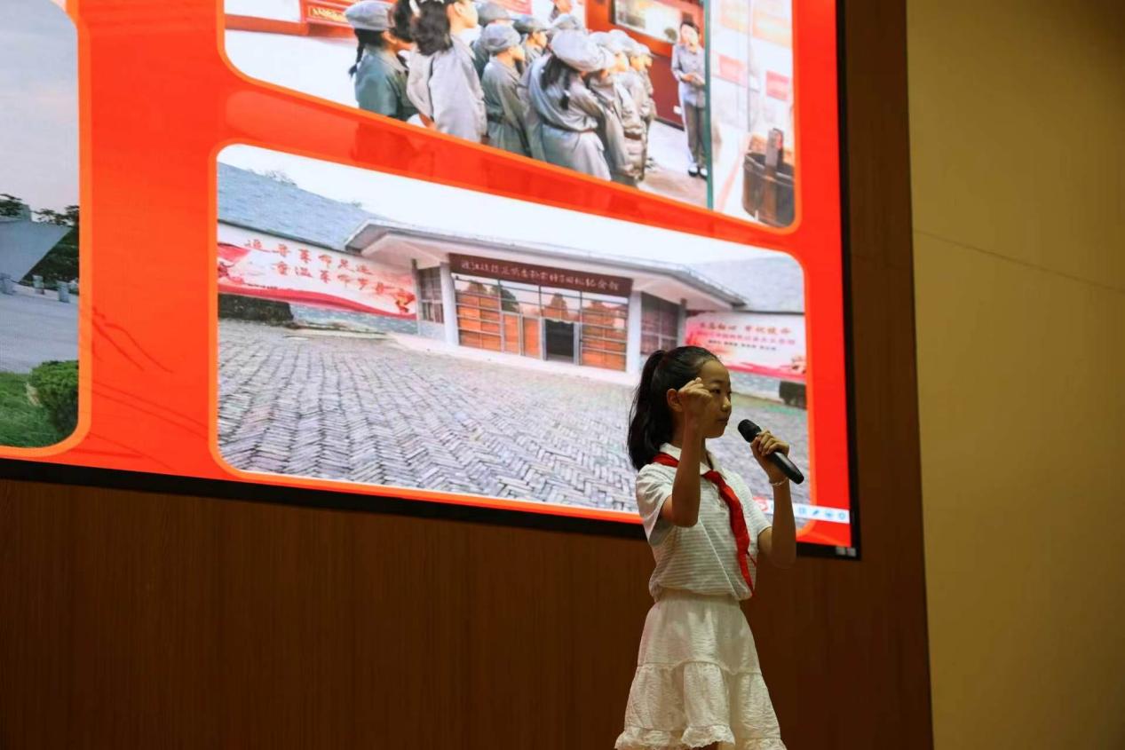 安徽省蚌埠市依托红色资源开设红色宣讲课堂——珠城有群“红领巾讲解员”