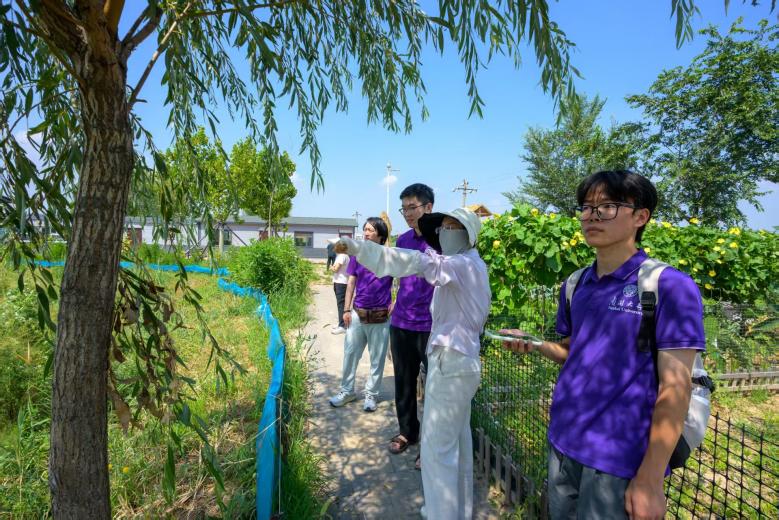 南开大学经济学院“师生四同”实践团赴东营探寻黄河流域生态产品价值实现路径