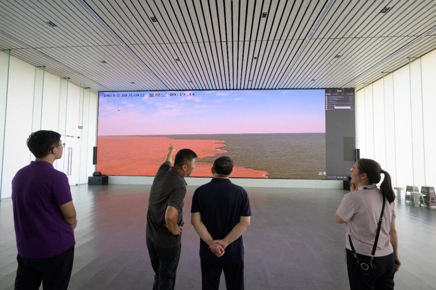 南开大学经济学院“师生四同”实践团赴东营探寻黄河流域生态产品价值实现路径