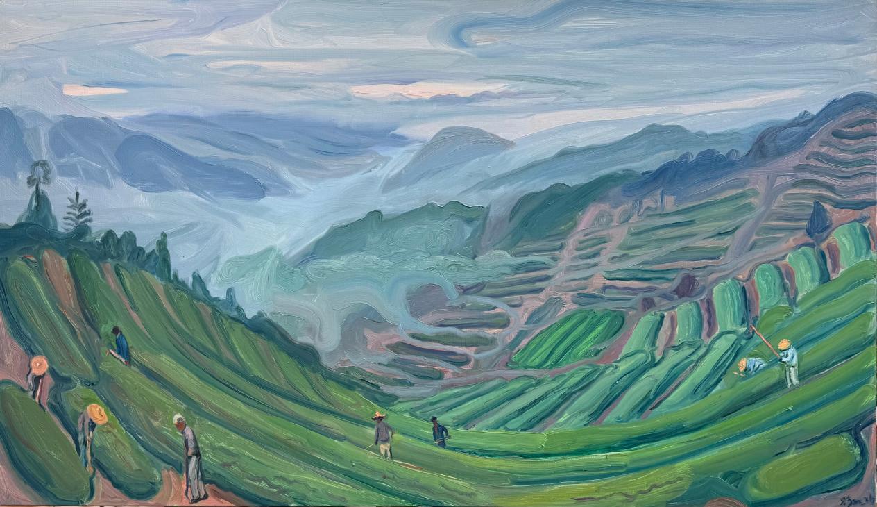 土地与人：扎根县域沃土 探索油画艺术的中国式现代化实践——光明网福建频道对话中央美术学院张路江教授及创作团队