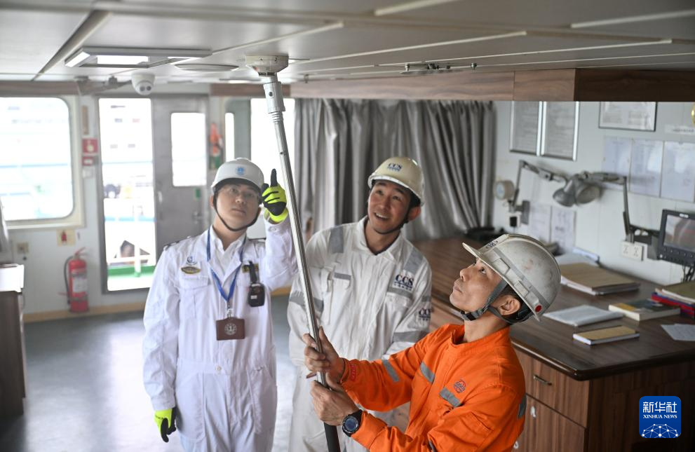 客滚船“体检”迎春运