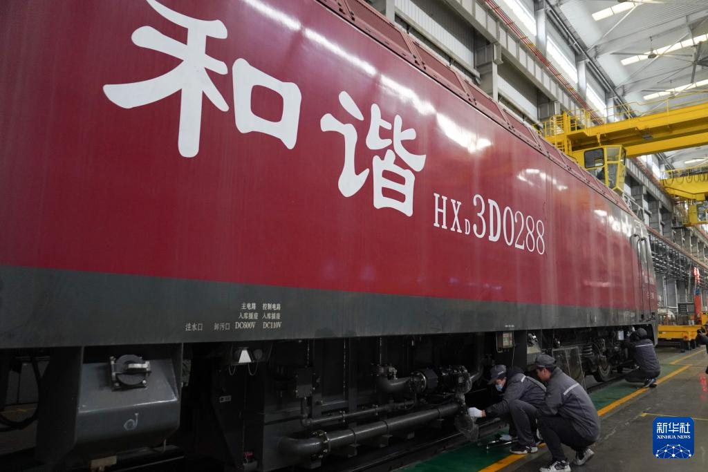 春运火车检修忙