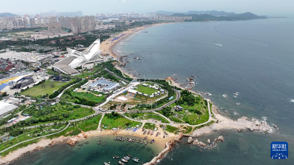 山东:近海岸线修复让滨海飘扬生态“绿丝带”