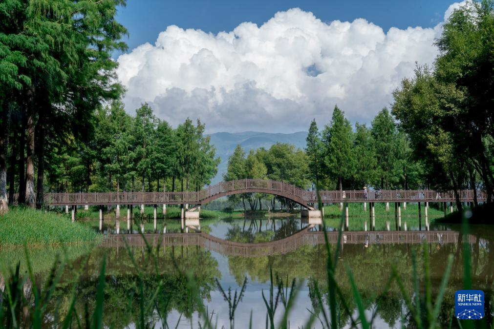 高质量发展调研行｜山清水秀茈碧湖