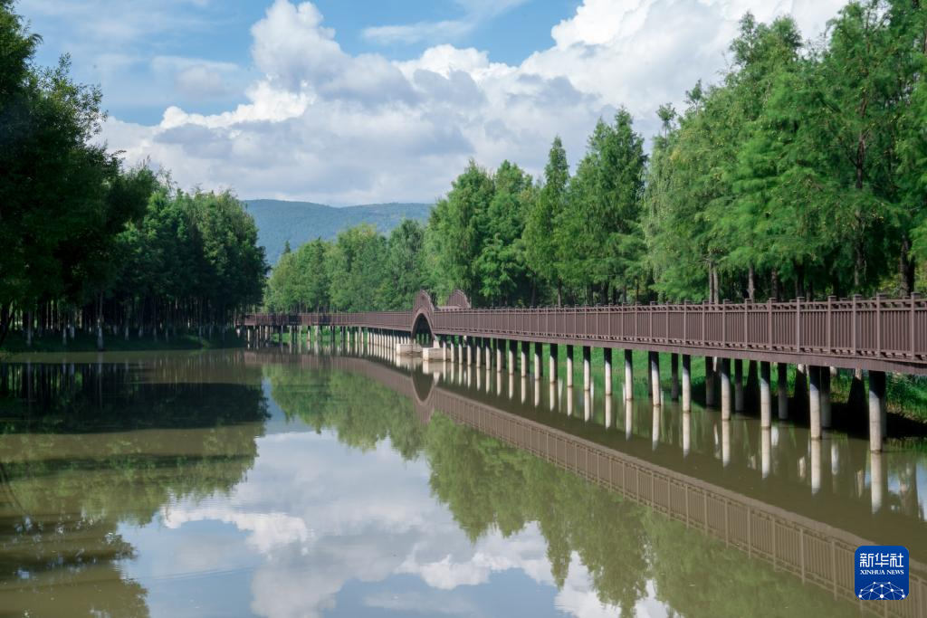 高质量发展调研行｜山清水秀茈碧湖