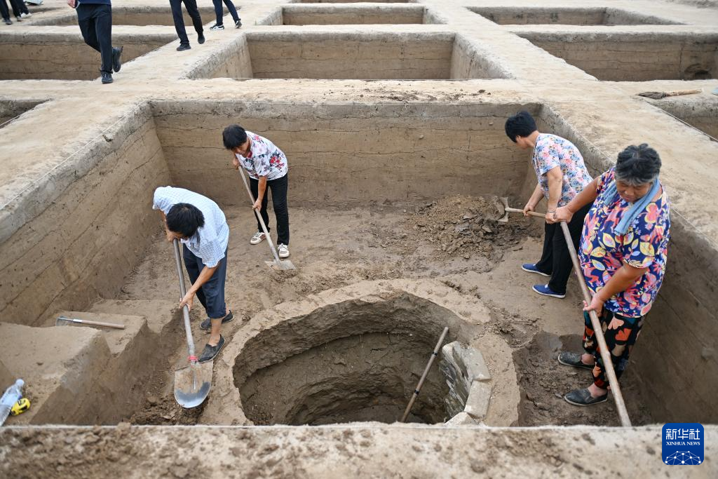 河北隆尧柏人城遗址第五次考古发掘工作有序进行