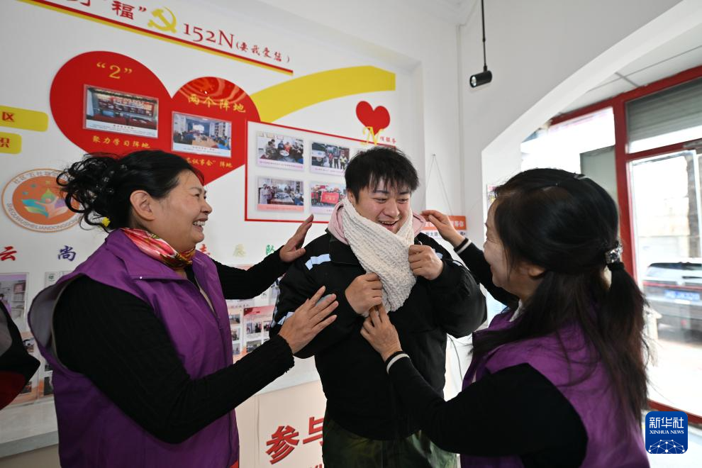 社区志愿服务为新就业群体送温暖