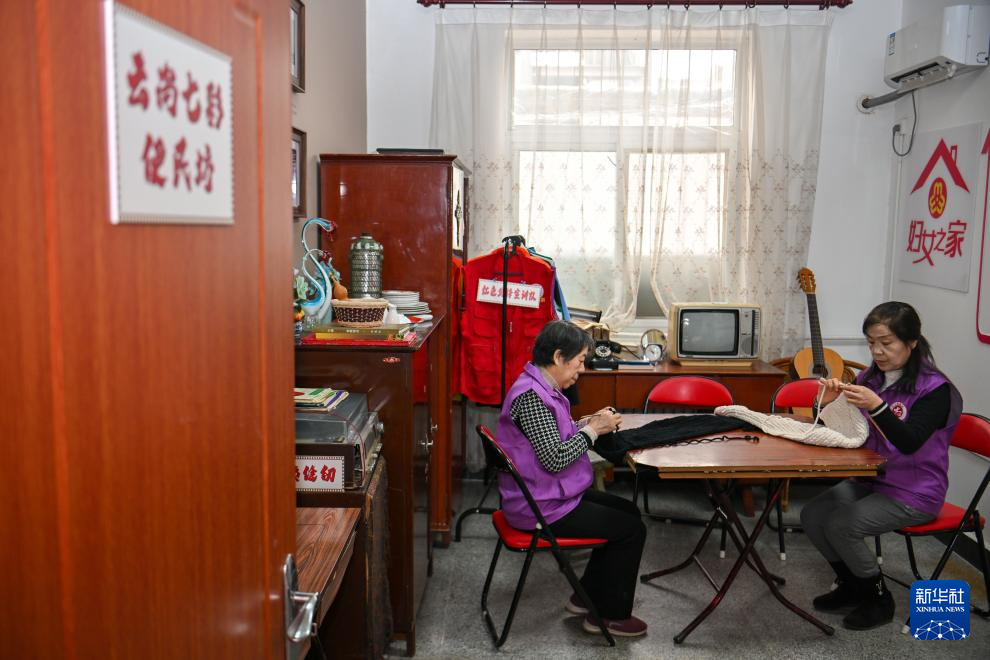社区志愿服务为新就业群体送温暖