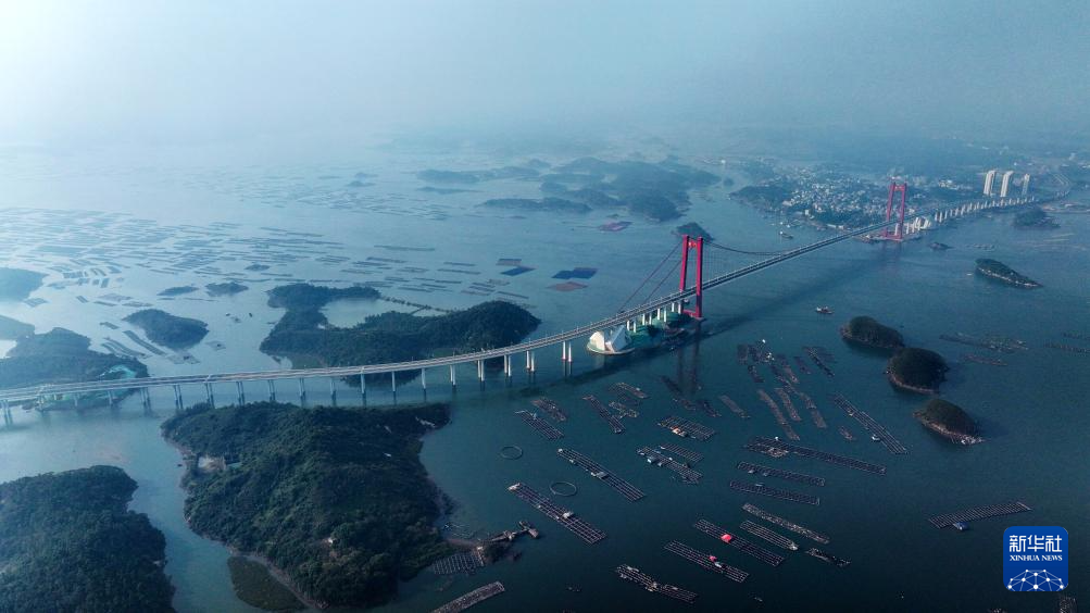 广西最长跨海大桥龙门大桥建成通车