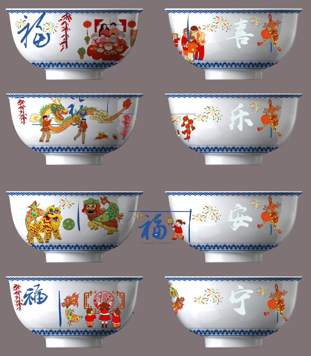 景德镇“春碗”,中国春节给世界的礼物!