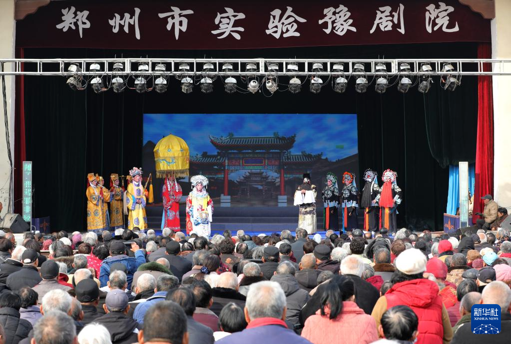 河南温县:戏曲下乡 文化惠民