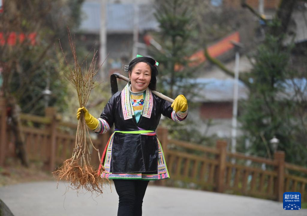 可爱的乡村——大山巾帼“领头雁”