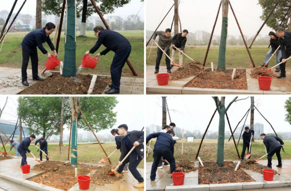 湖南省14个市州向中南大学捐赠苗木