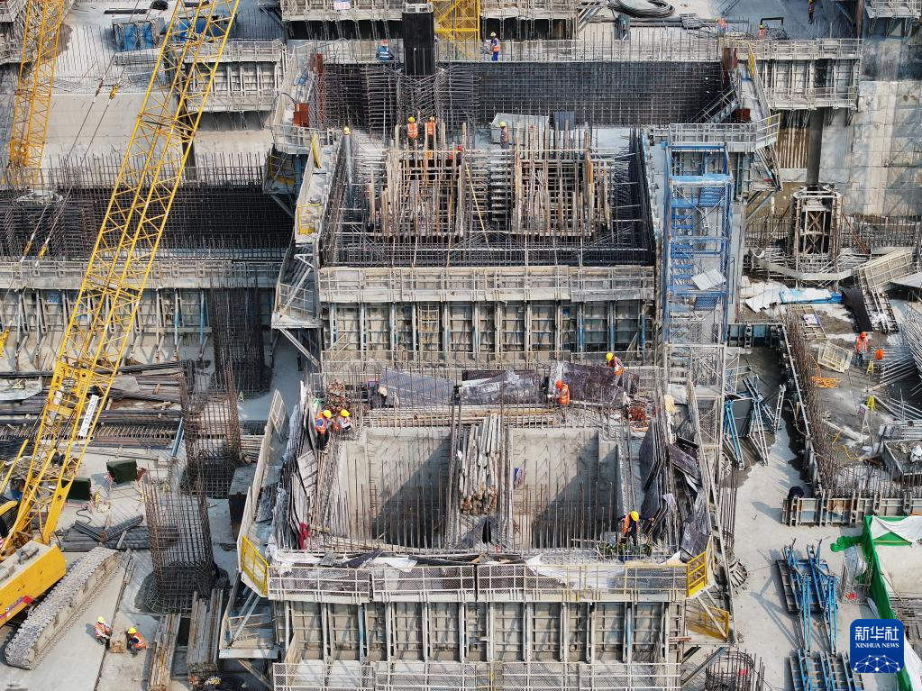 平陆运河忙施工