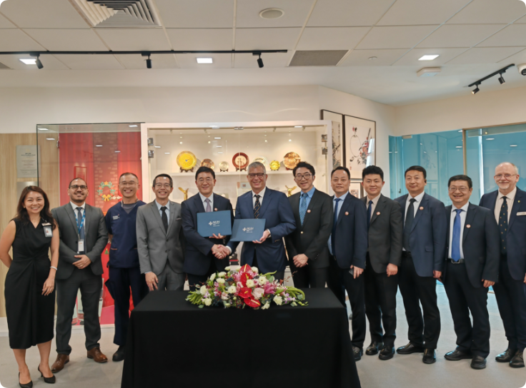 兰州大学第二医院与新加坡国立大学医院签署合作备忘录