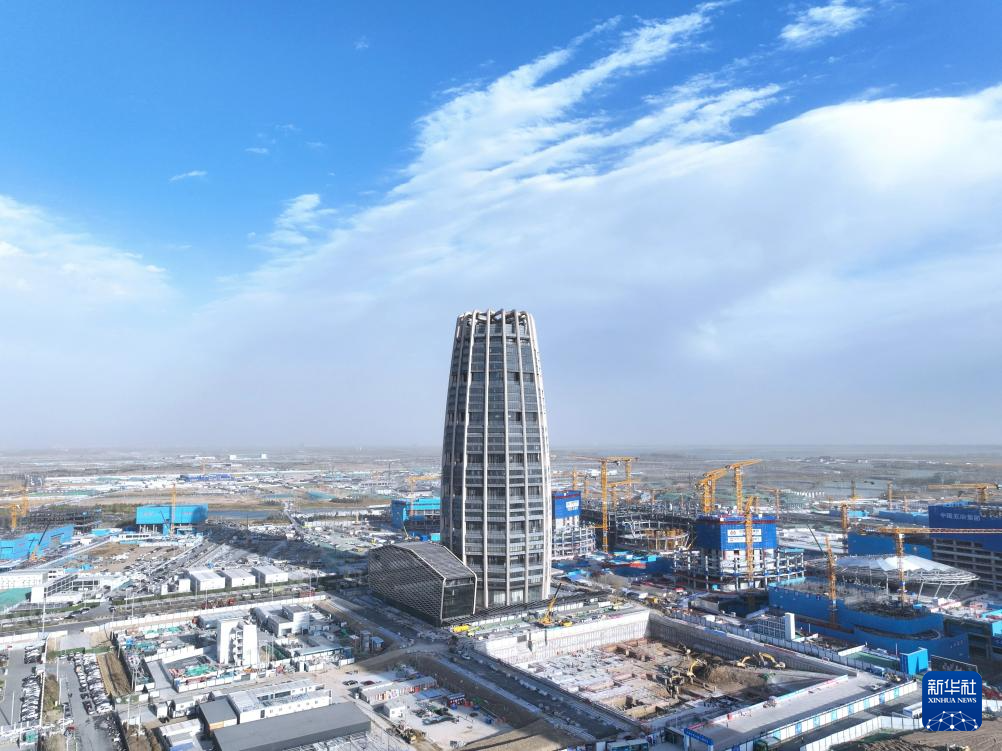 飞阅中国|瞰雄安新区新图景