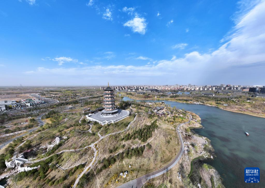 飞阅中国|瞰雄安新区新图景