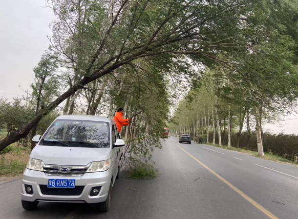闻“风”而动！开封公路系统筑牢保通防线