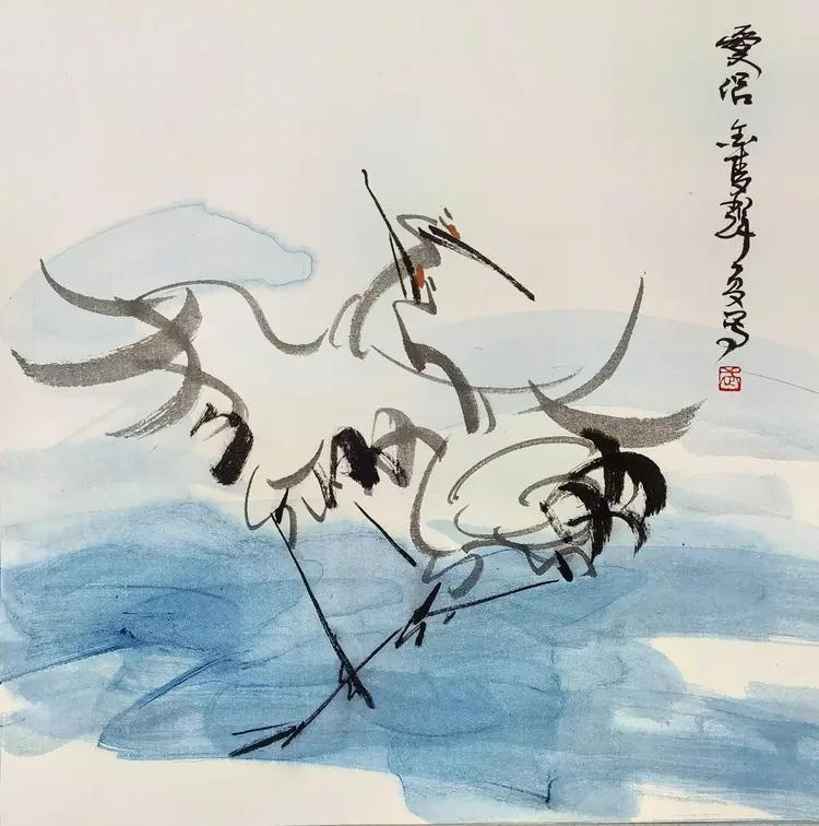 画鹤人——武辉夏
