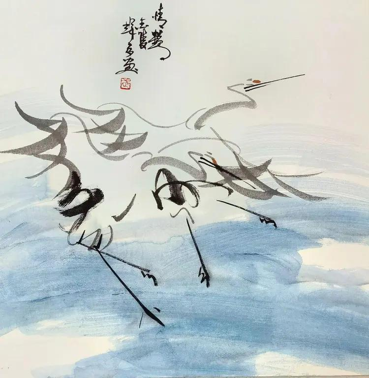 画鹤人——武辉夏