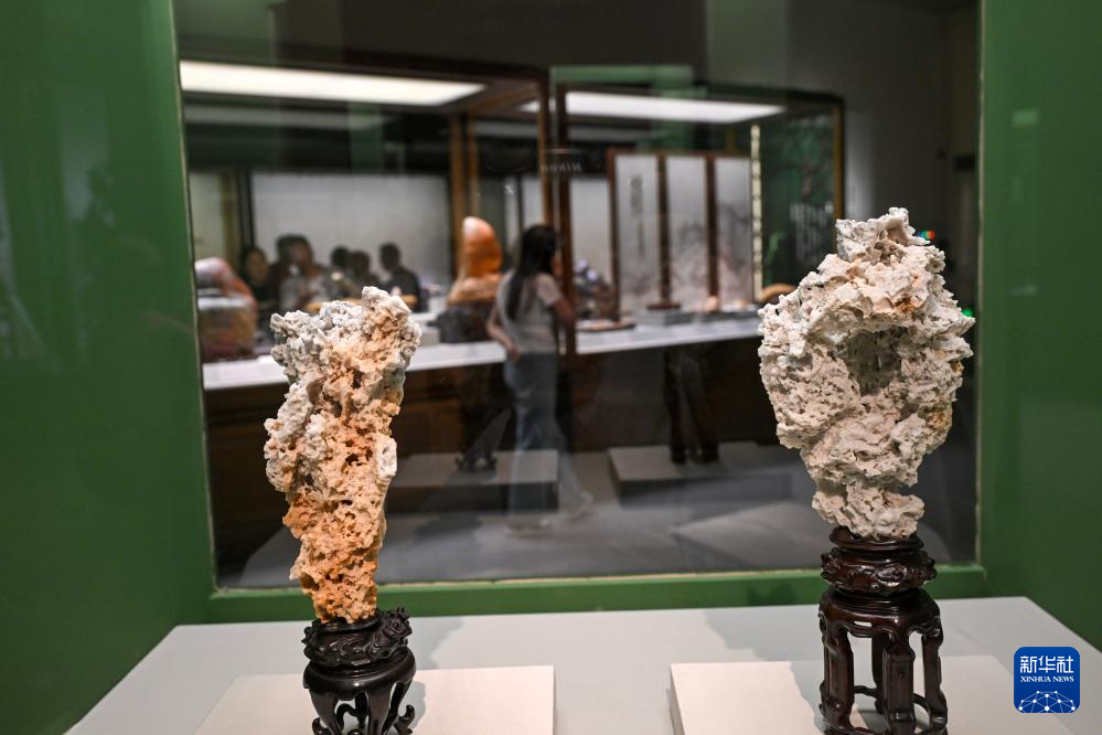 “石韵天成——中国观赏石艺术展”在国博开幕