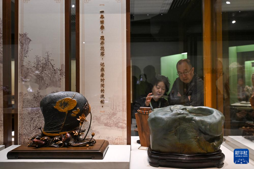 “石韵天成——中国观赏石艺术展”在国博开幕