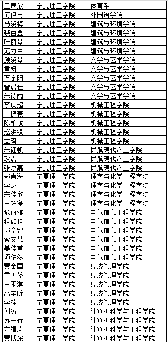 星光不负赶路人！宁夏理工学院38名学子获国家奖学金
