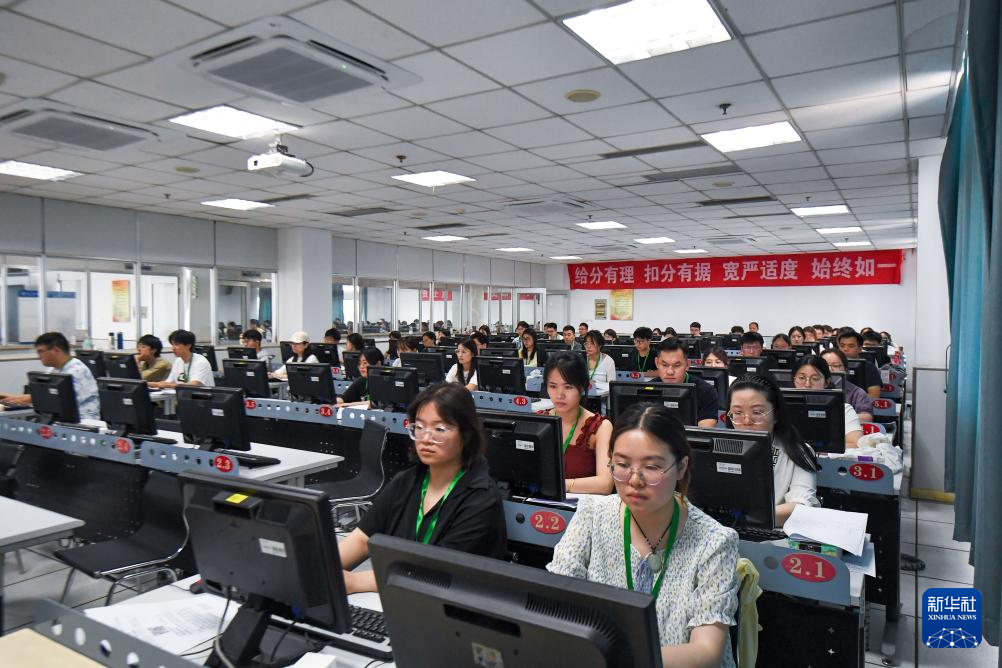 江苏省高考评卷工作有序推进