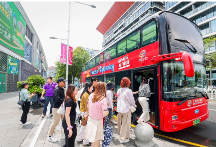 前海国际旅游线路首发,开启大湾区入境游新体验 前海国际旅游线路首发,开启大湾区入境游新体验