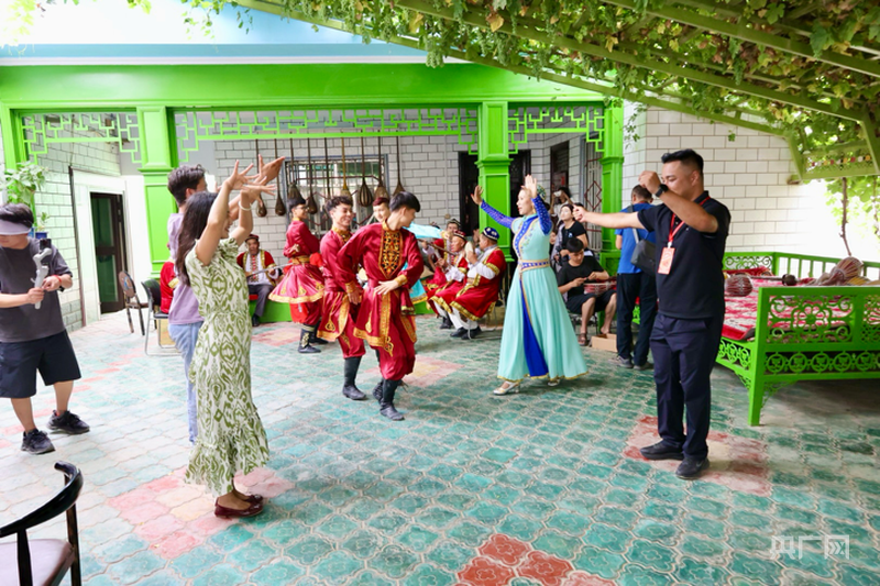 石榴花开 籽籽同心丨新疆阿克苏：民族乐器“弹”出村民的好日子