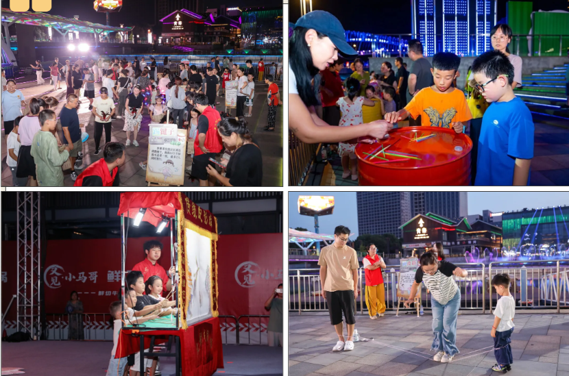 在无锡锡山安镇的夏夜逛集市，逛着逛着就回到了旧时光