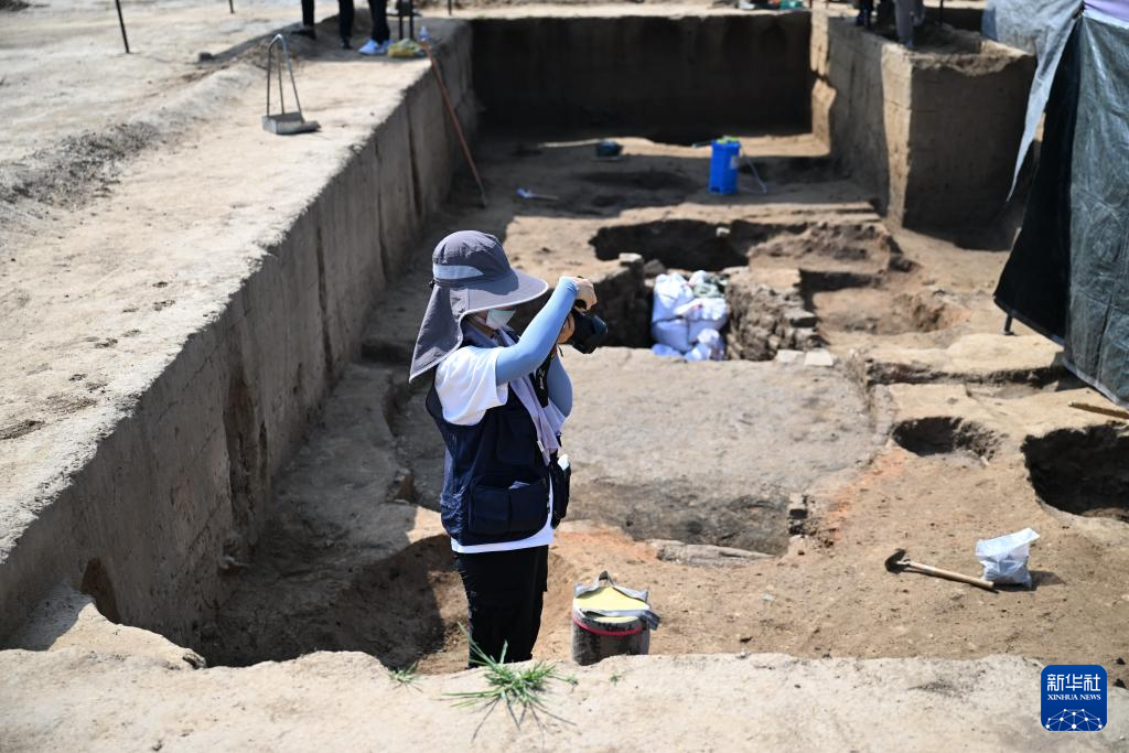 河北隆尧柏人城遗址第六次考古发掘工作持续进行