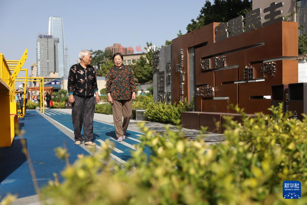 兰州:“口袋公园”扮靓城市微空间