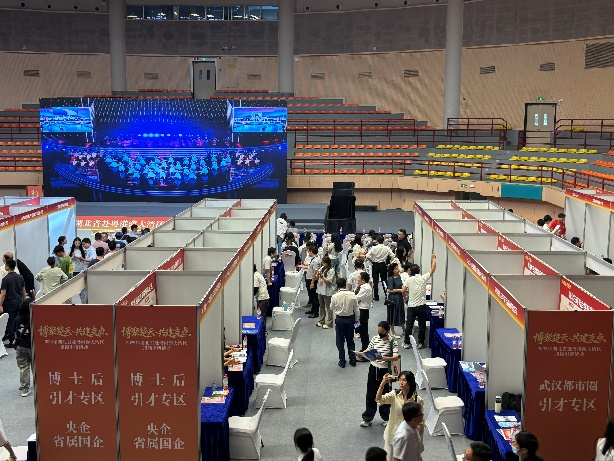 湖北省赴粤港澳大湾区招硕引博招聘活动在广州举办。赵怡华摄