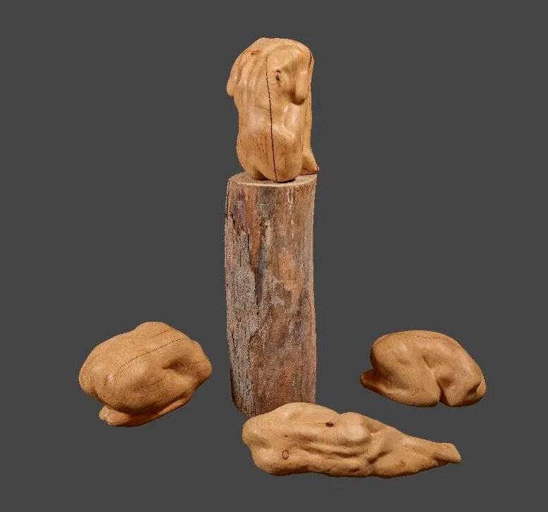 申晓南《年轮》150cm x 150cm x 120cm 雕塑 2024年.jpg