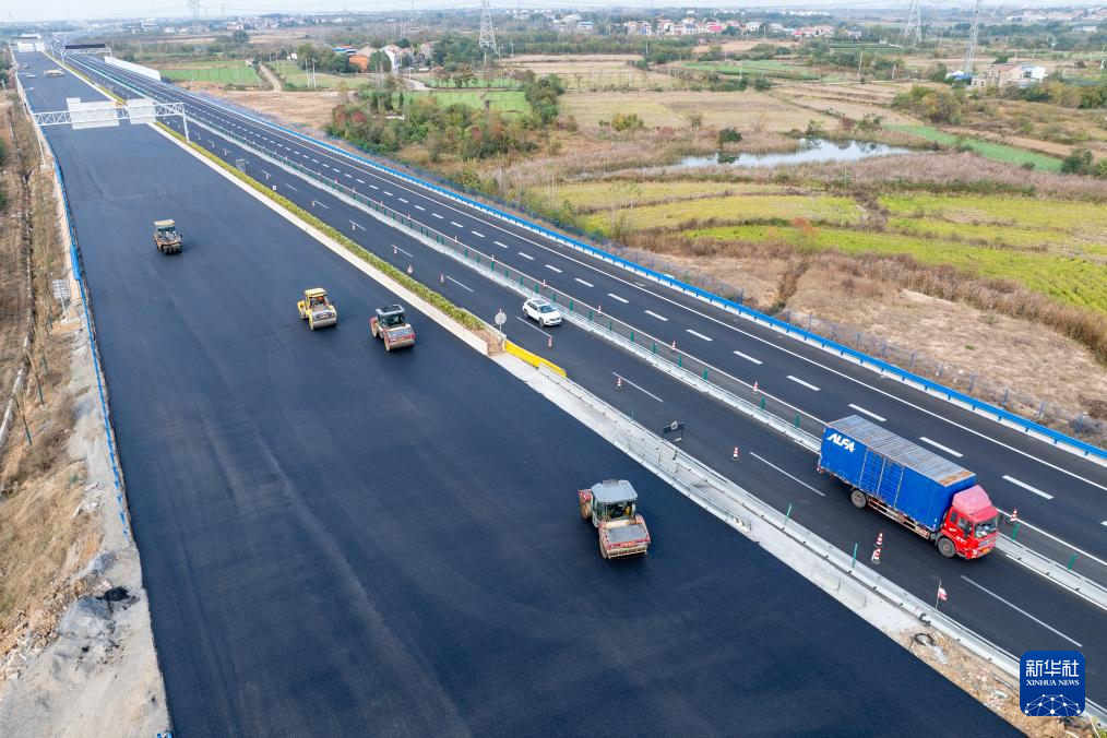 京港澳高速湖北北段改扩建工程临近收官